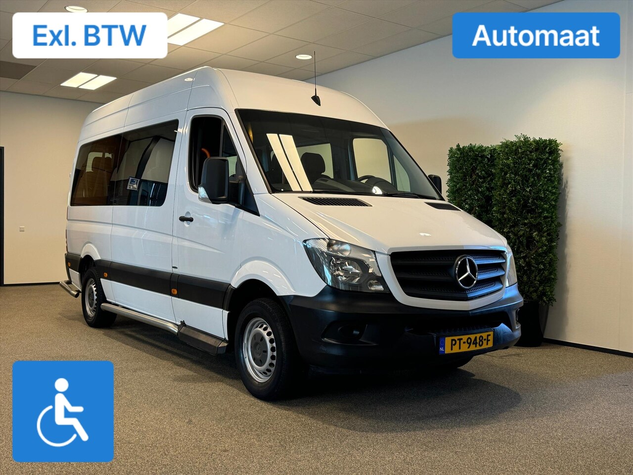 Mercedes-Benz Sprinter - L2H2 Rolstoelbus Groepsvervoer Automaat - AutoWereld.nl