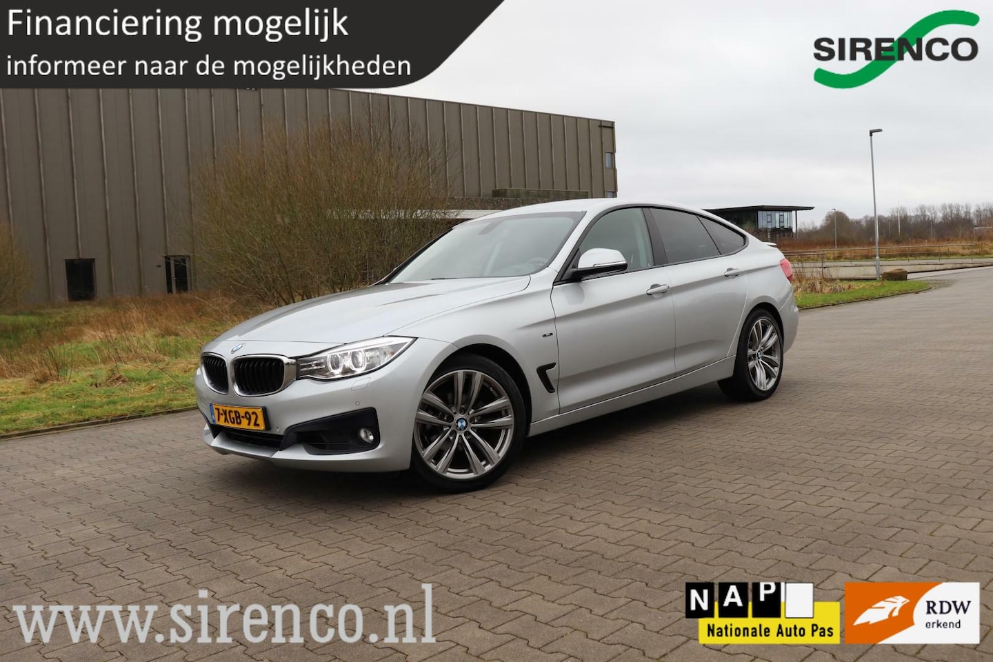 BMW 3-serie Gran Turismo - 320i High Executive sport dct leder sportzetels stoelverwarming navigatie bluetooth xenon - AutoWereld.nl