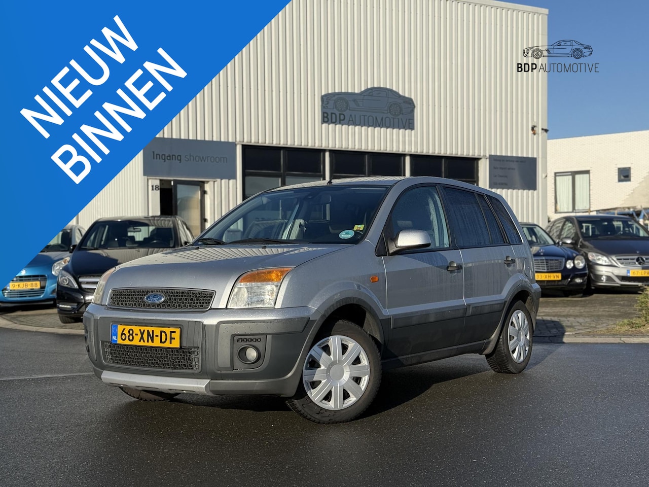 Ford Fusion - 1.6-16V Crossroad AIRCO/TREKHAAK/ANDROID MULTIMEDIA - AutoWereld.nl