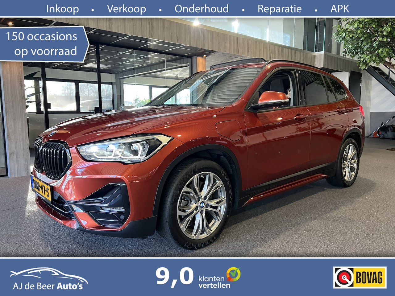 BMW X1 - xDrive25e High Executive Edition Panorama | Camera | Orange | Uniek - AutoWereld.nl