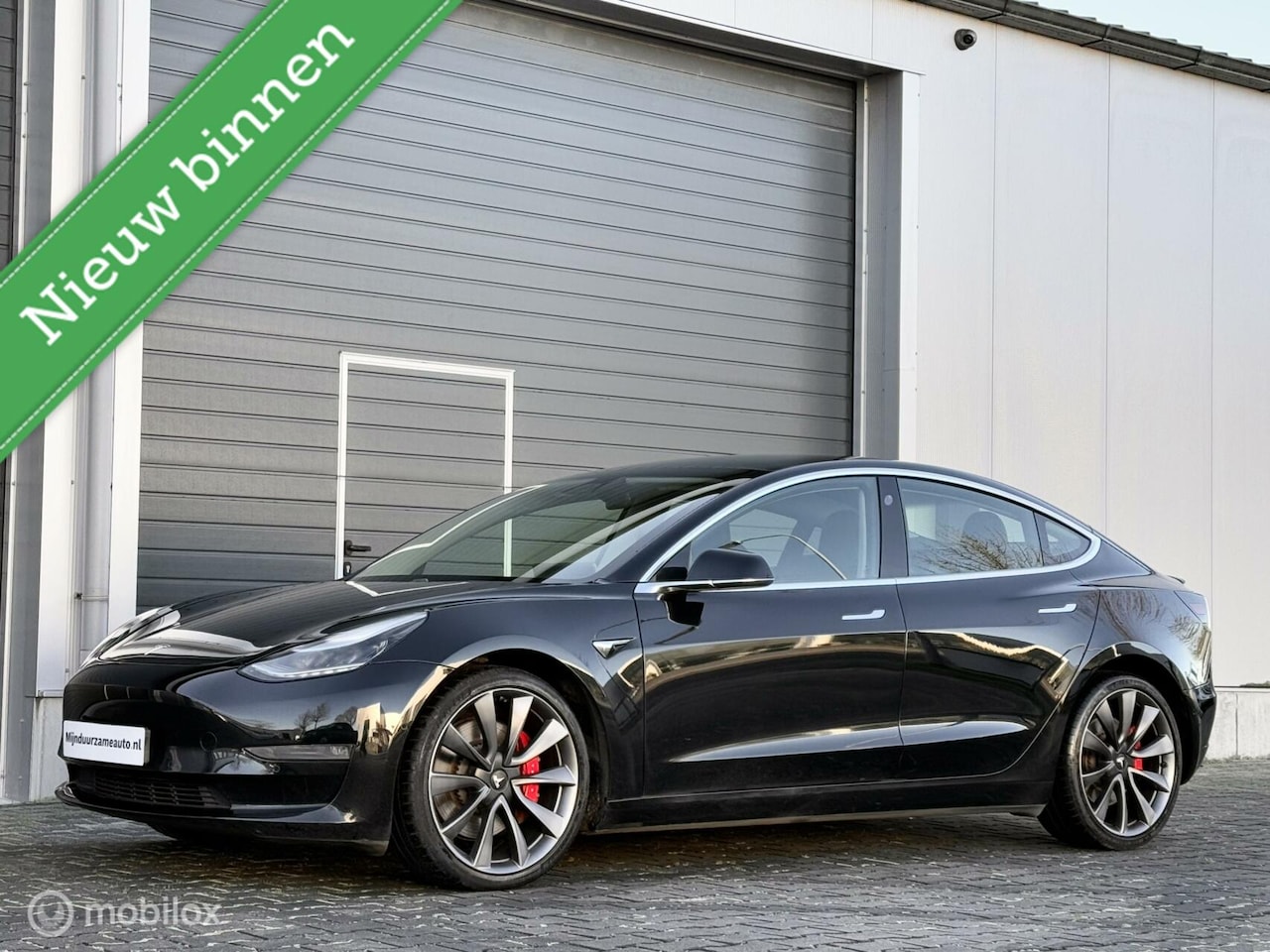 Tesla Model 3 - Performance AWD - Pano - Black - 20 inch - AutoWereld.nl