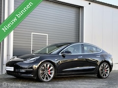 Tesla Model 3 - Performance AWD - Pano - Black - 20 inch