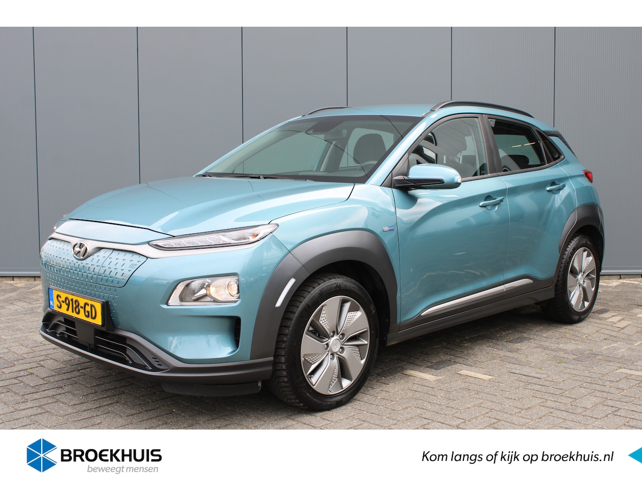 Hyundai Kona Electric - 39 kWh 136pk Comfort Automaat | Led | Climate | Camera | Keyless | 17" Lichtmetaal | Navig - AutoWereld.nl