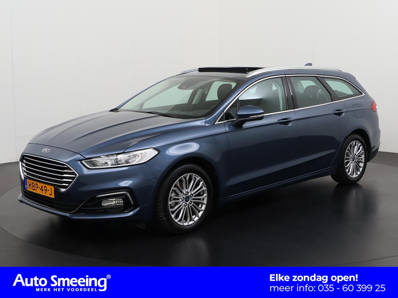 Ford Mondeo Wagon - 2.0 IVCT HEV Titanium | Panoramadak | Zondag Open! - AutoWereld.nl