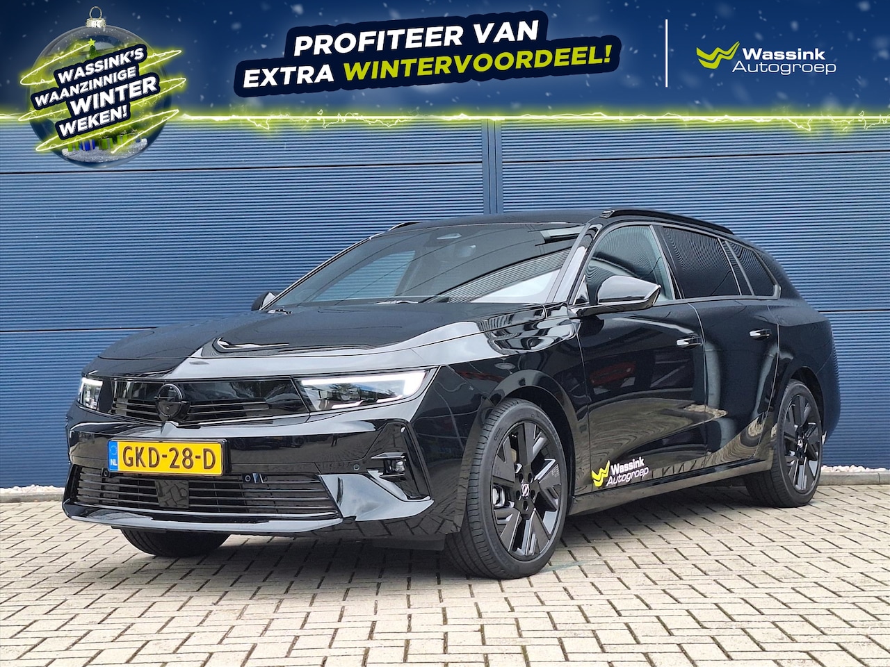 Opel Astra Sports Tourer - Opel Astra Sports Tourer BEV 54kWh GS | Alcantara AGR | Navigatie | Led | Panorama - AutoWereld.nl