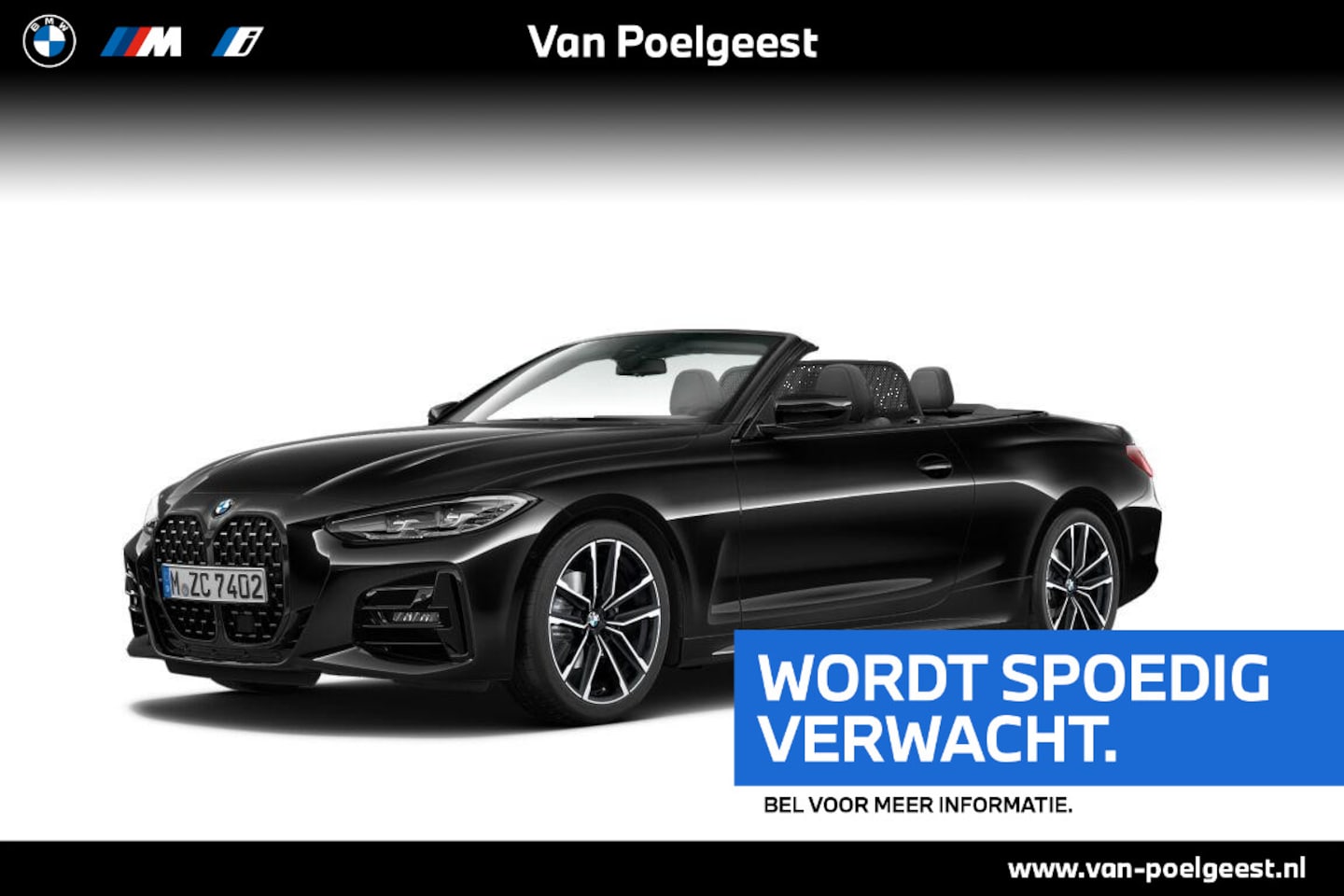 BMW 4-serie Cabrio - 420i High Executive M Sportpakket Aut. - Verwacht: Januari 2025 - AutoWereld.nl