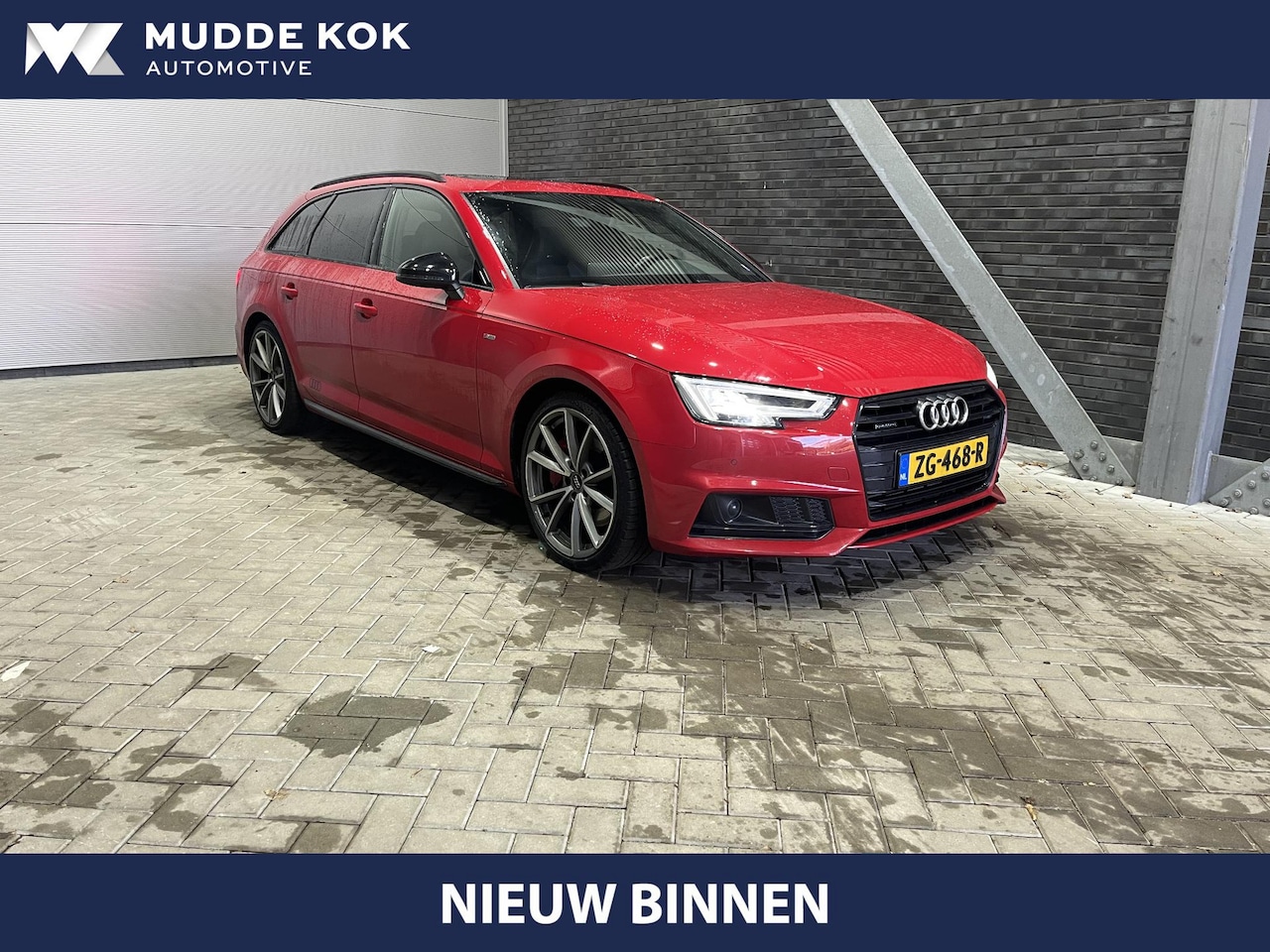 Audi A4 Avant - 2.0 TFSI MHEV quattro Sport S line black edition | Panoramadak | Trekhaak | Stoelverwarmin - AutoWereld.nl