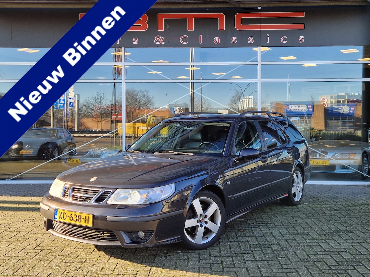 Saab 9-5 Estate - 2.3 Turbo Aero Navi Cruise Memory Stoelverwarming - AutoWereld.nl