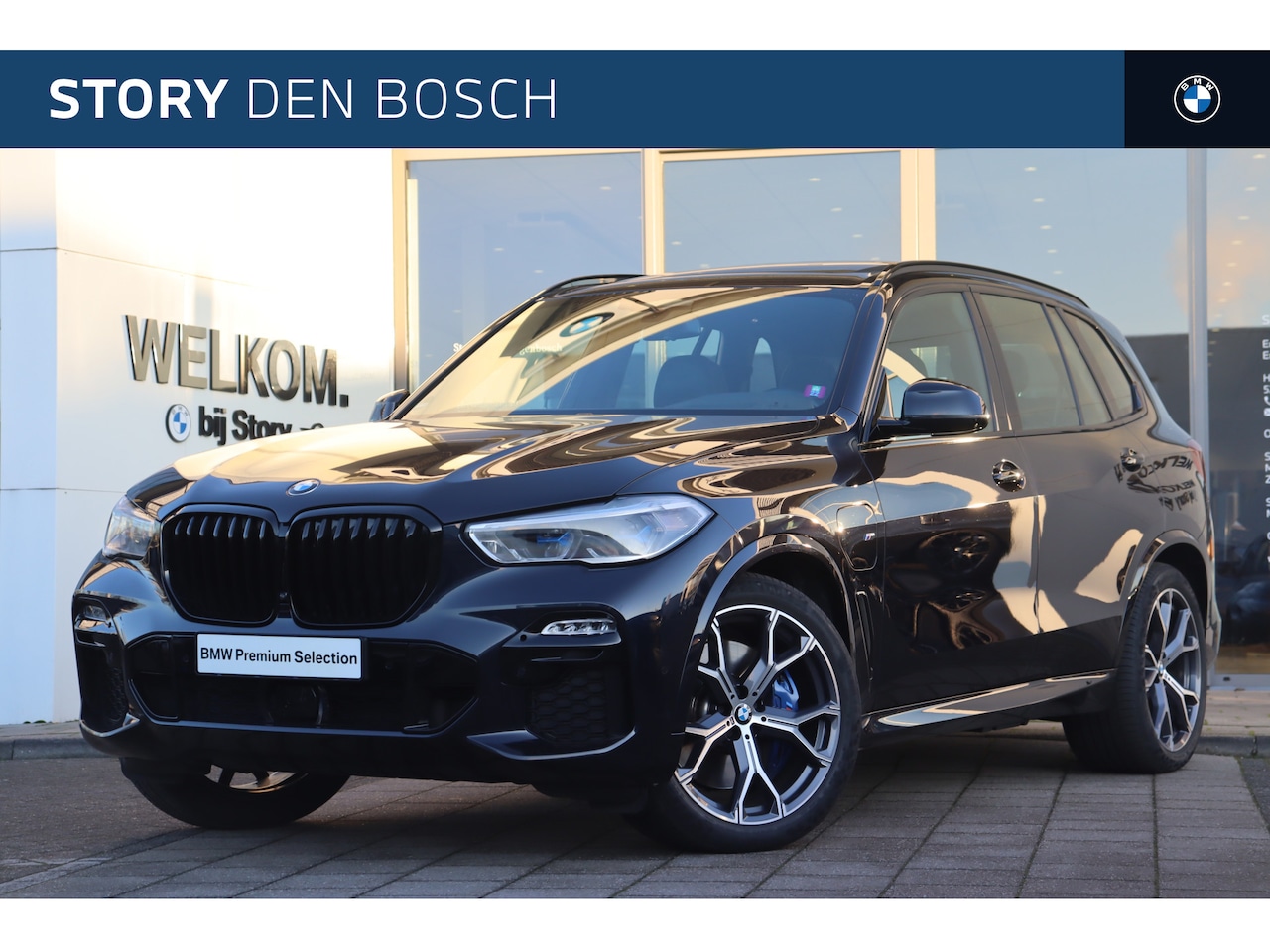 BMW X5 - xDrive45e High Executive M Sport Automaat / Panoramadak / Trekhaak / Laserlicht / Active S - AutoWereld.nl