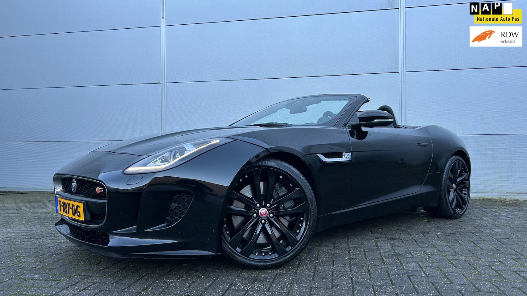 Jaguar F-type - 3.0 V6 S Convertible Sport, 381PK, LED - AutoWereld.nl