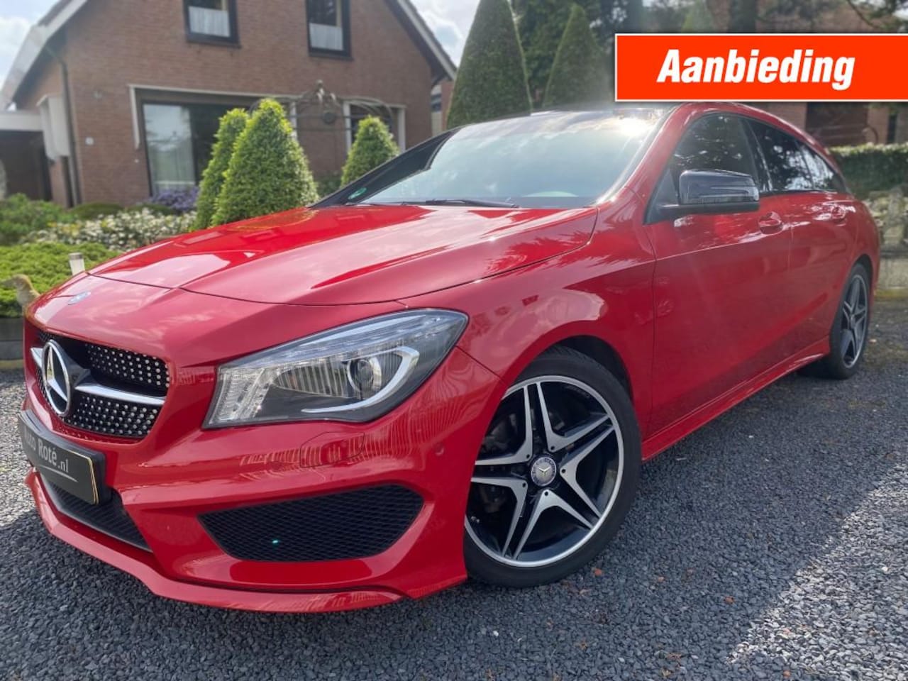 Mercedes-Benz CLA-klasse Shooting Brake - SHOOTING BRAKE 180 AMG LINE ORANGEART ED. NAVI XENON ST VERWARMI - AutoWereld.nl