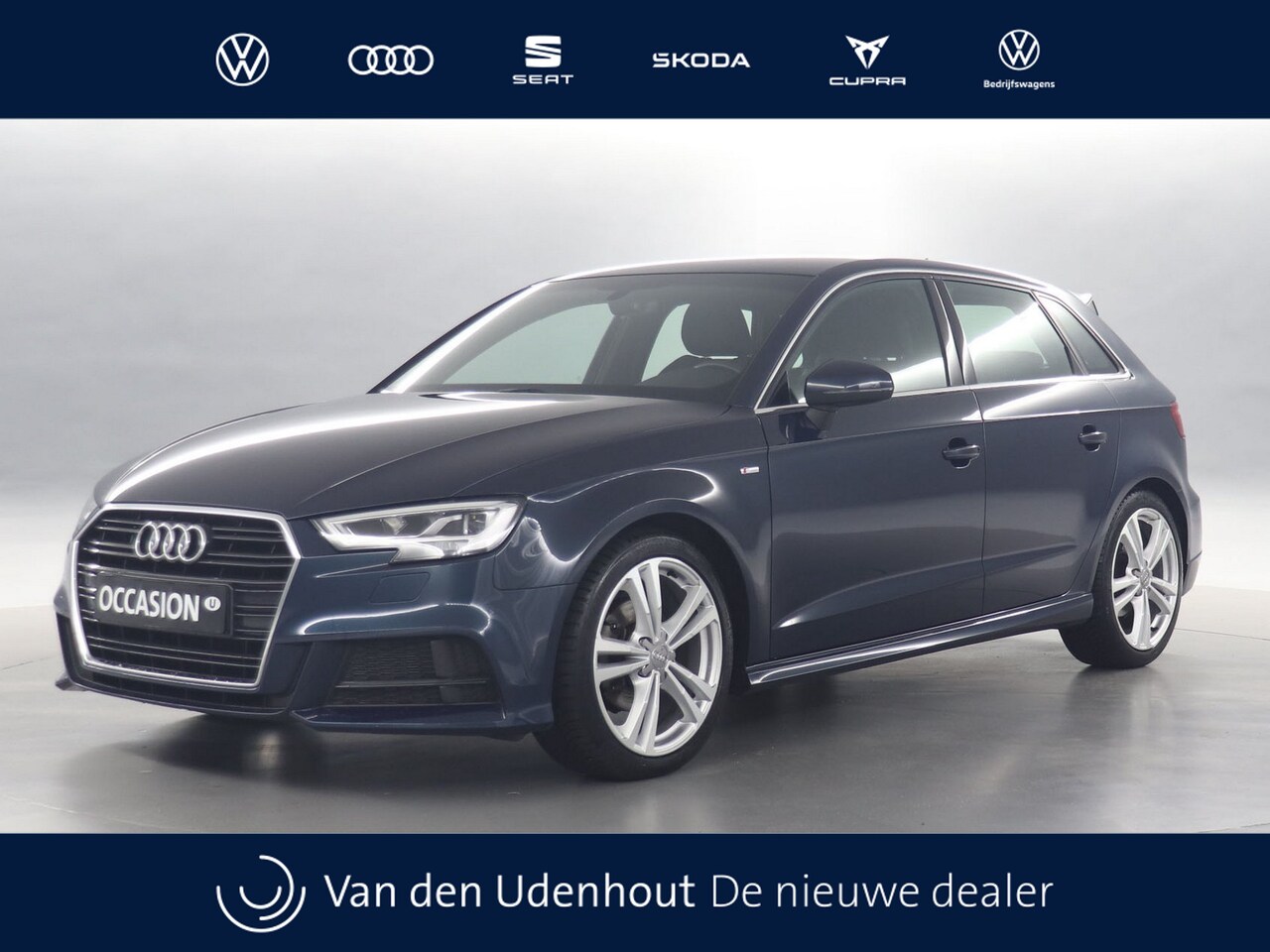 Audi A3 Sportback - 30 TFSI 115pk Sport S Line Edition S-tronic / Navigatie / Parkeersensoren / LED - AutoWereld.nl