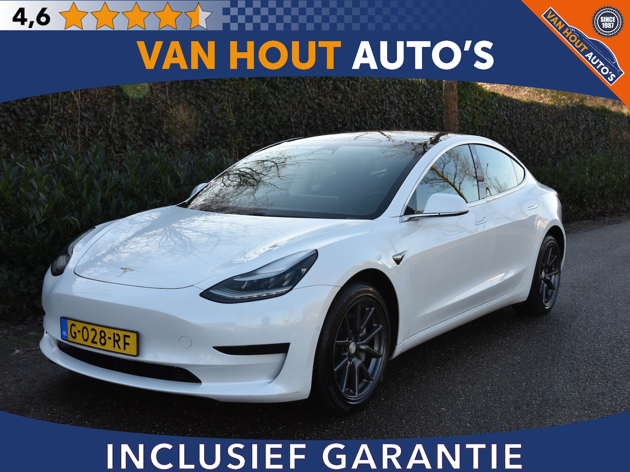 Tesla Model 3 - Standard RWD Plus 60 kWh | AUTO PILOT | 360 CAMERA - AutoWereld.nl