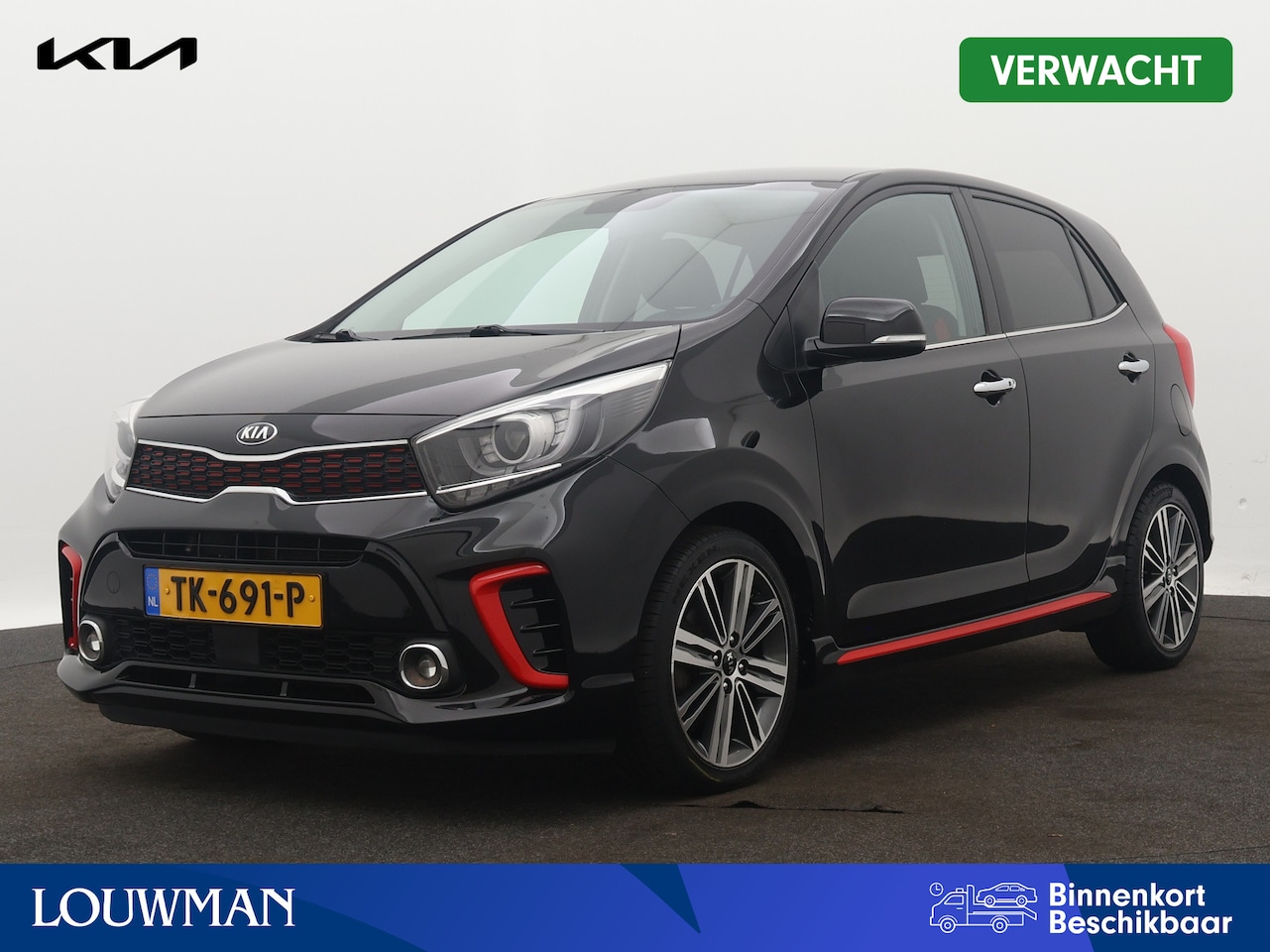 Kia Picanto - 1.2 CVVT GT-Line | Stuur-/Stoelverwarming | Navigatie | Climate Control | Camera | - AutoWereld.nl