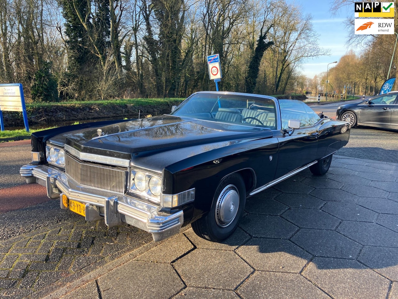 Cadillac Eldorado - NIEUWE KAP Oldtimer! - AutoWereld.nl