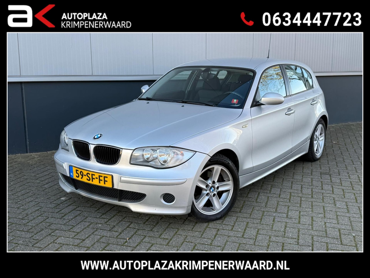 BMW 1-serie - 118i Business Line Automaat Nap Nieuwe apk Airco - AutoWereld.nl