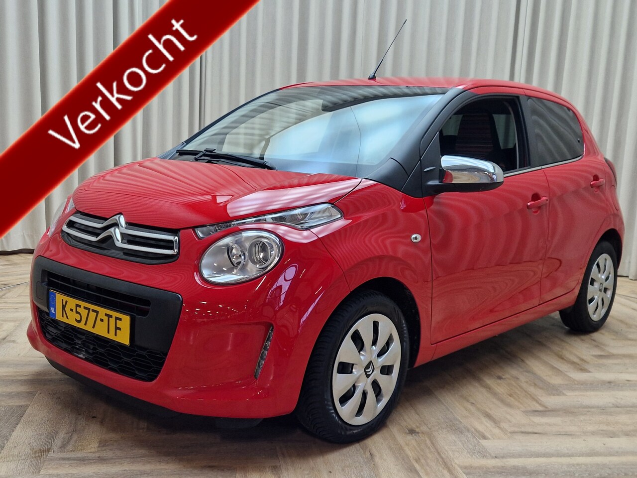 Citroën C1 - 1.0 VTi Feel *Apple-Carplay* BTW-Auto / Camera / 5-Drs / Navigatie / Airconditioning / Org - AutoWereld.nl