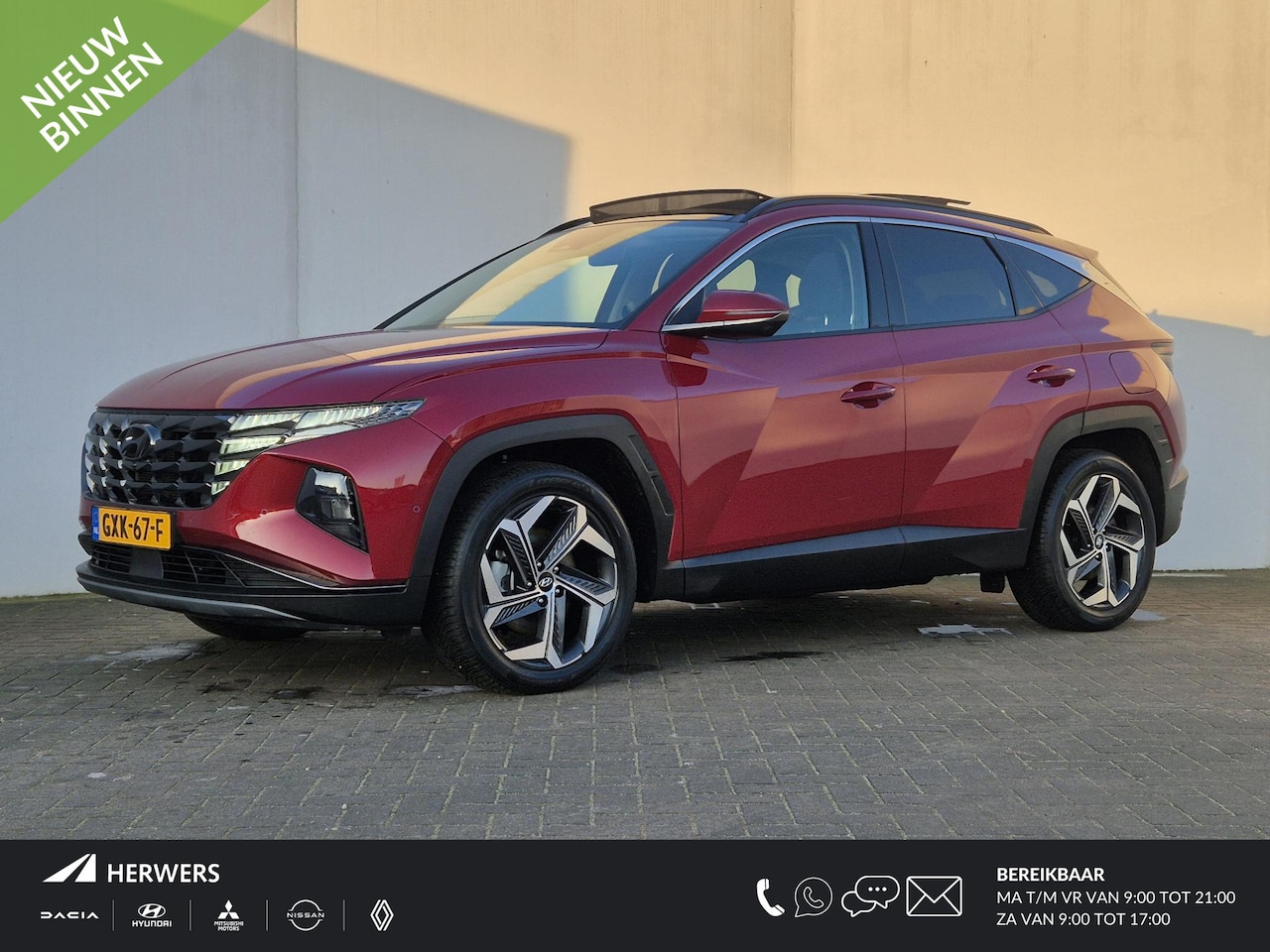 Hyundai Tucson - 1.6 T-GDI HEV Premium Sky 1.6 T-GDI HEV Premium Sky Automaat - AutoWereld.nl