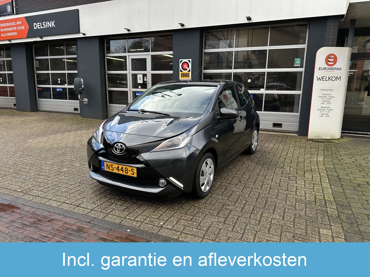 Toyota Aygo - 1.0 VVT-i x-play All-in Prijs Airco/Camera/Navi/Bluetooth/Carplay, Android auto - AutoWereld.nl