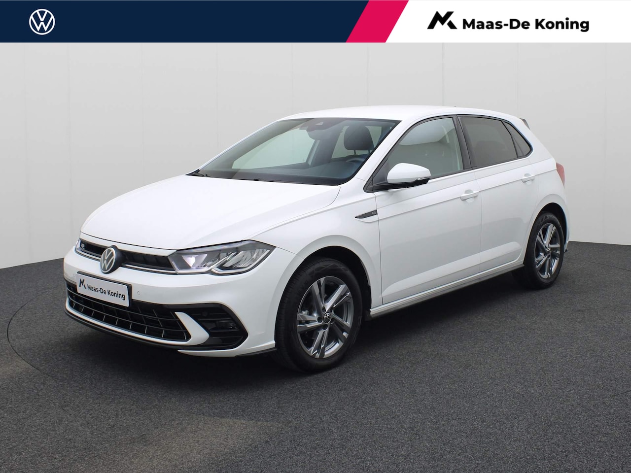 Volkswagen Polo - 1.0TSI/95PK R-Line DSG · App connect · Parkeersensoren + camera · Lane assist · Garantie t - AutoWereld.nl