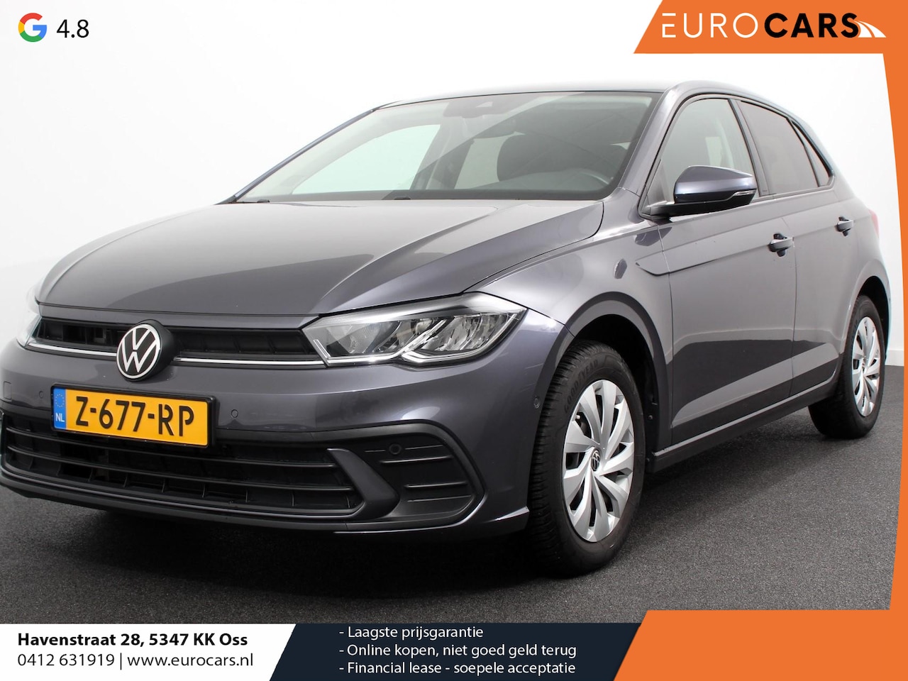 Volkswagen Polo - 1.0 TSI 95pk DSG Life | Navigatie | Apple Carplay/Android Auto | Parkeersensoren | Blind S - AutoWereld.nl