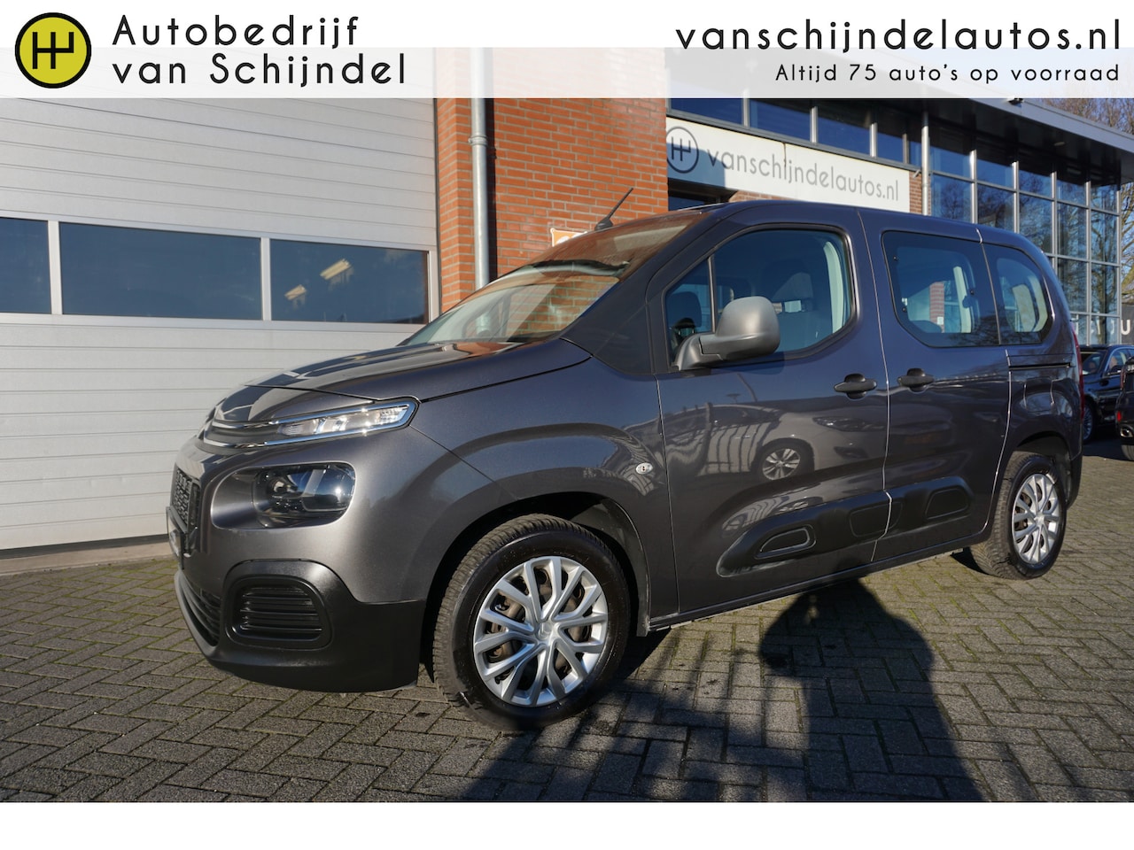 Citroën Berlingo - 1.2 PURETECH MULTISPACE 5 PERSOONS FEEL AIRCO CRUISECONTROL BLUETOOTH RIJSTROOKSENSOR ELEC - AutoWereld.nl