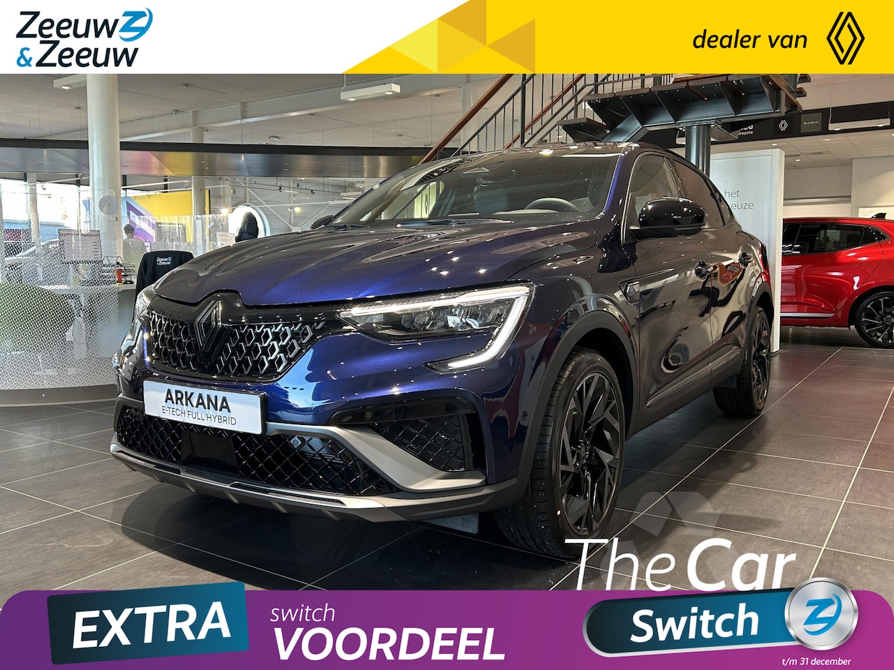 Renault Arkana - 1.6 E-Tech hybrid 145 esprit Alpine | Nu in de showroom en profiteer van €1500,- Zeeuw & Z - AutoWereld.nl