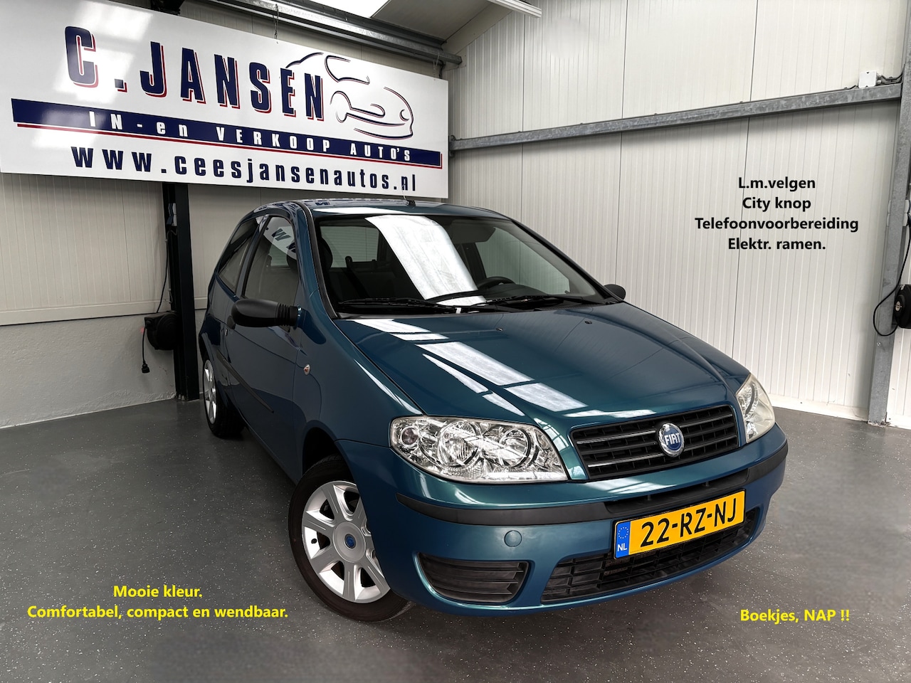 Fiat Punto - 1.2 Dynamic LEUKE AUTO !! - AutoWereld.nl