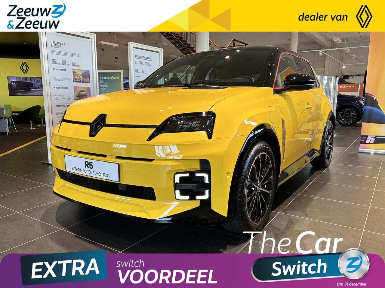 Renault 5 - comfort range iconic cinq 52 kWh | De nieuwe Renault 5 | Nu te bestellen bij Zeeuw & Zeeuw - AutoWereld.nl