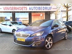 Peugeot 308 - 130 PK GT-line benzine 5-deurs * Navigatie * 1/2 Lederen interieur * Panoramadak * Keyless