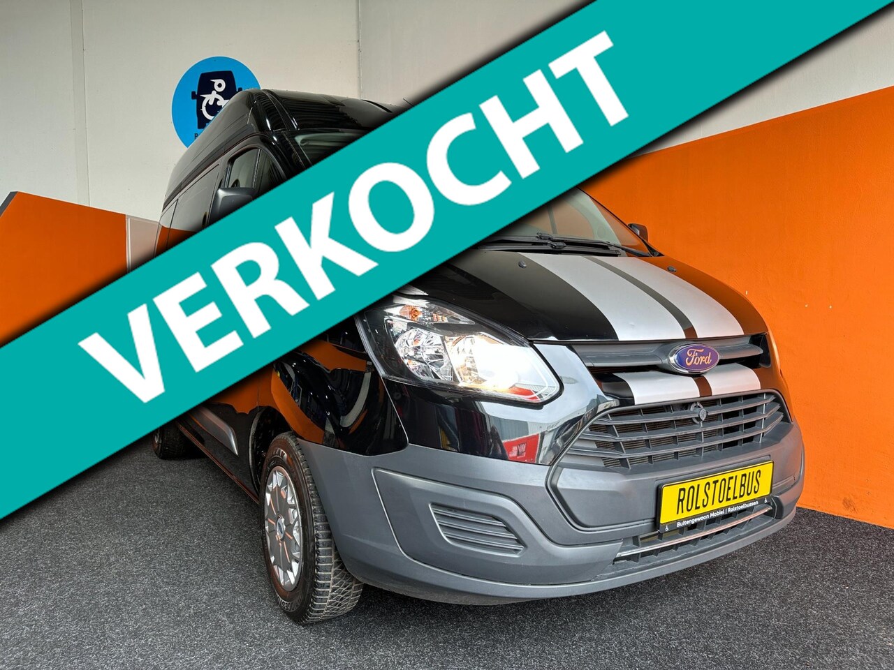 Ford Transit Custom - 2.2 AIRCO Rolstoelbus | Sport | Deluxe uitvoering - AutoWereld.nl