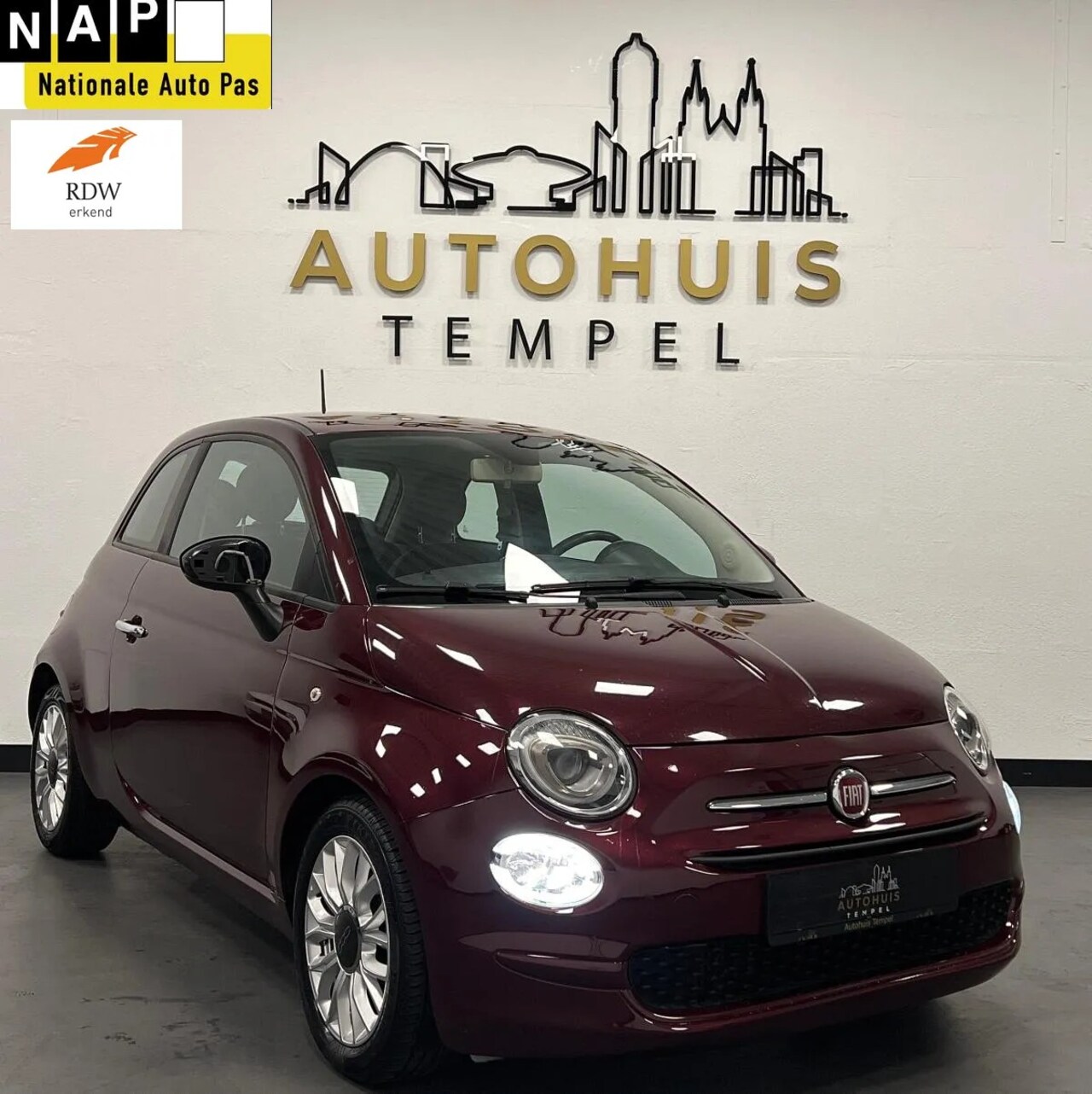 Fiat 500 - FIAT 0.9 TwinAir Popstar - AutoWereld.nl