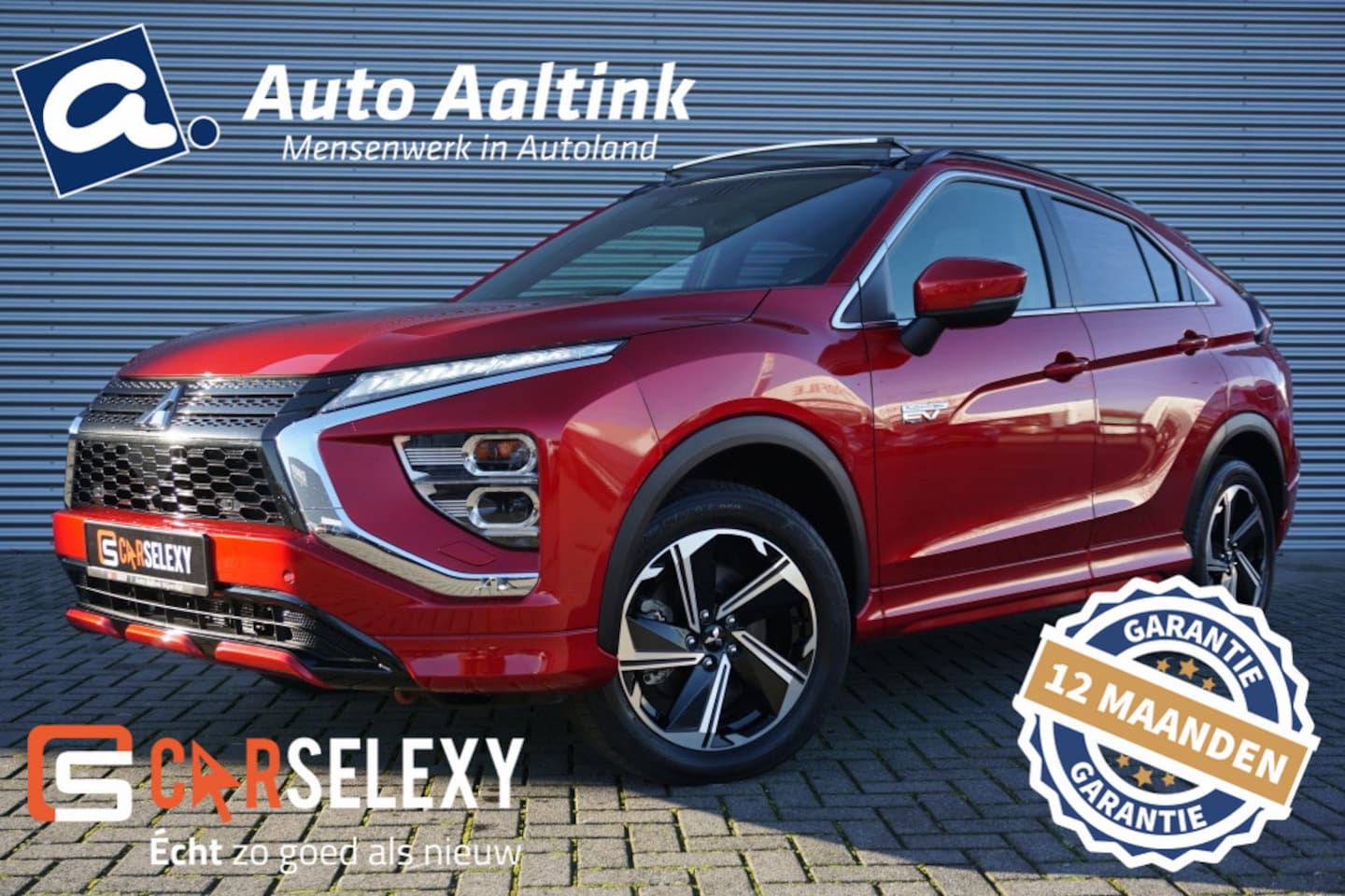 Mitsubishi Eclipse Cross - 2.4 PHEV Prestige PANO | LEDEREN BEKL. | MEEST LUXE!! - AutoWereld.nl