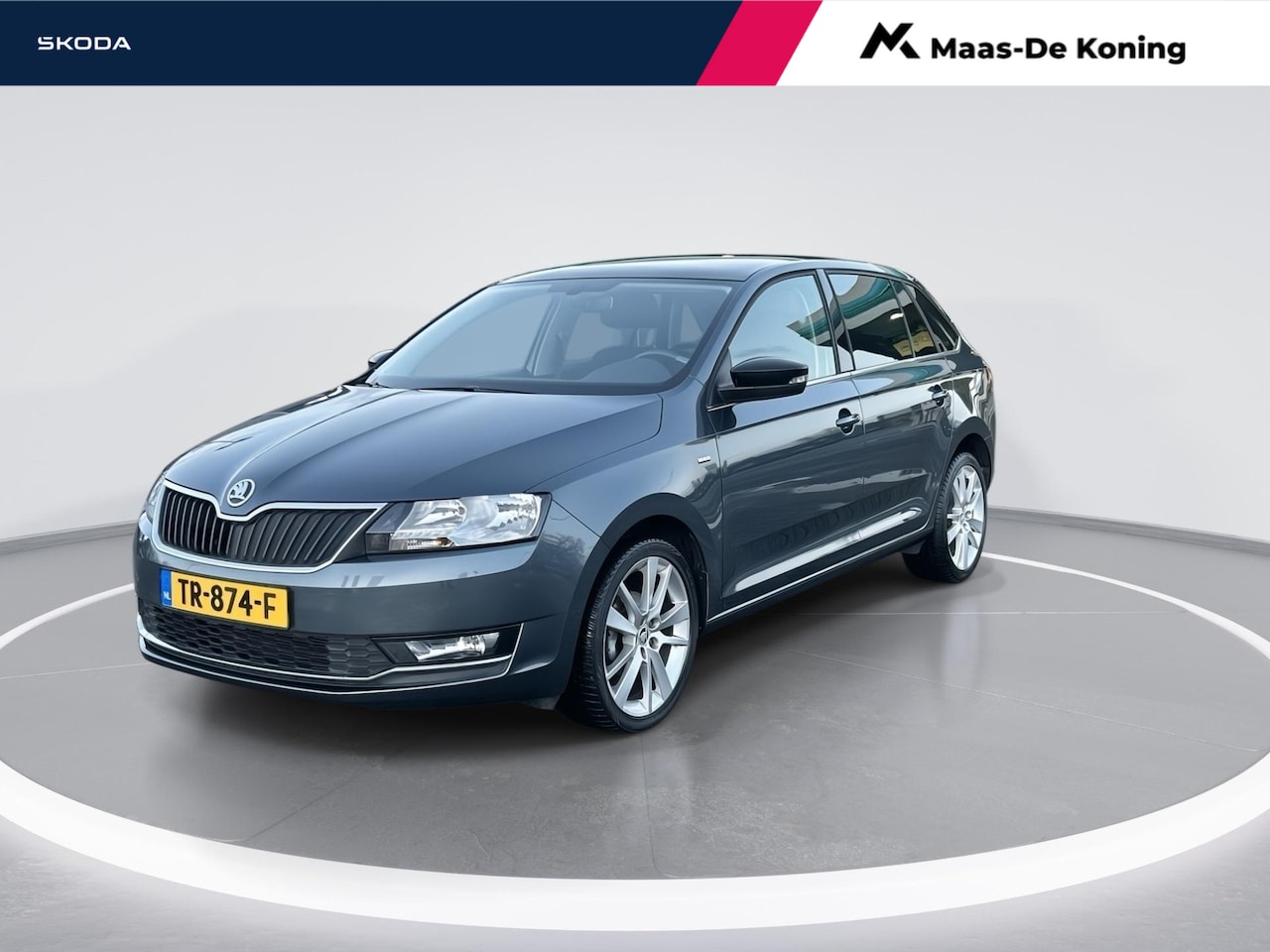 Skoda Rapid Spaceback - 1.0 TSI 90pk Greentech Clever | Panorama dak | Climatronic | Stoelverwarming | - AutoWereld.nl