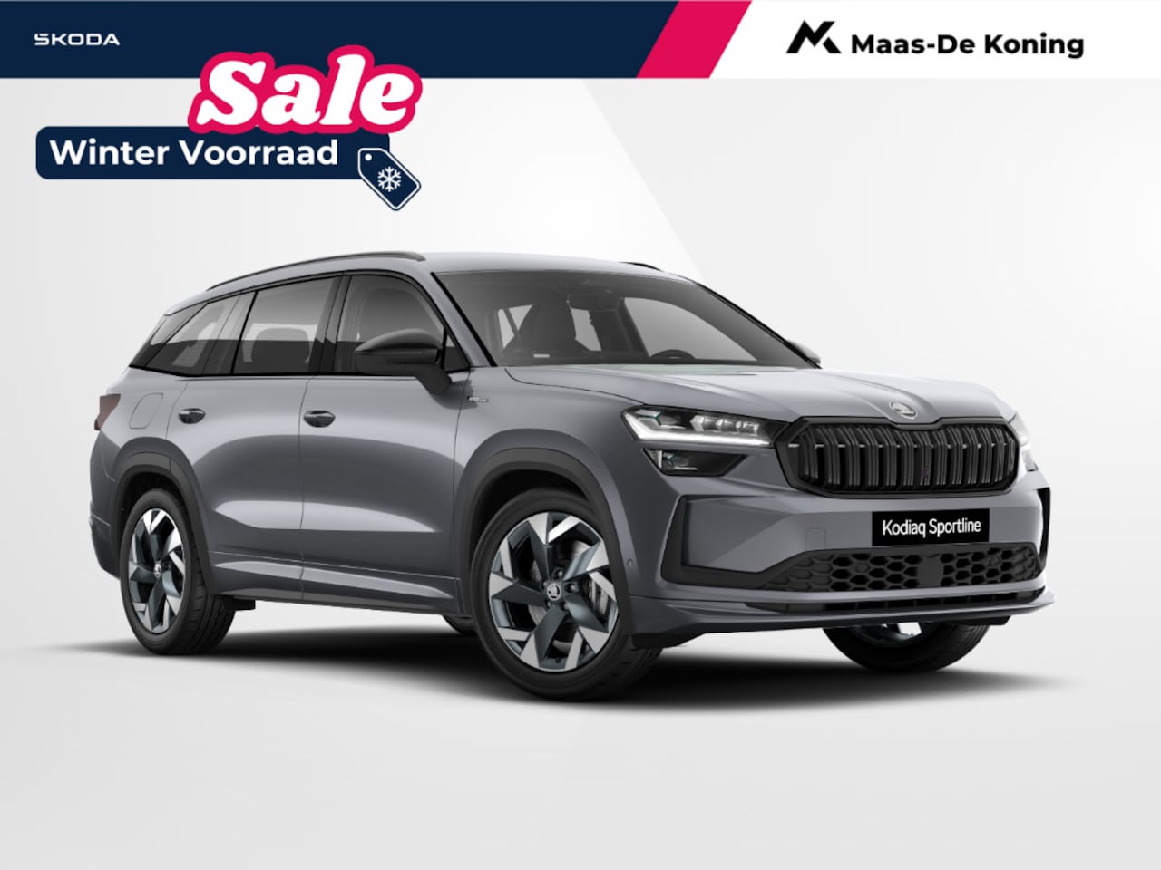 Skoda Kodiaq - 1.5 TSI PHEV Sportline Business 6 Versn. DSG 204 Pk | Trekhaak | 19'' Licht metalen Velgen - AutoWereld.nl