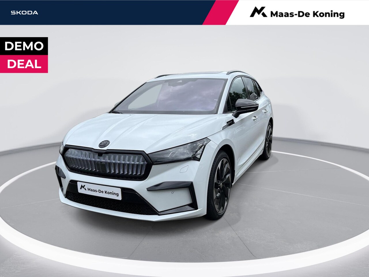 Skoda Enyaq iV - 60 Sportline | Upgrade Business | 21 Supernova | Panoramadak| Demo deal!! - AutoWereld.nl