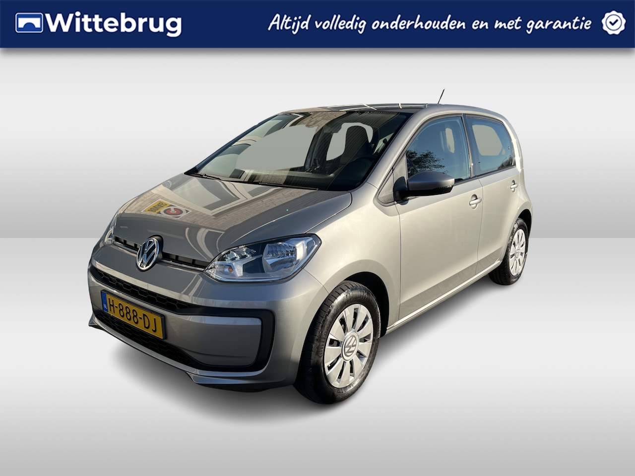 Volkswagen Up! - 1.0 BMT 60pk move up! / AIRCO/ DAB/ BLUETOOTH/ AUTOMATISCHE VERLICHTING/ 5 DEURS - AutoWereld.nl