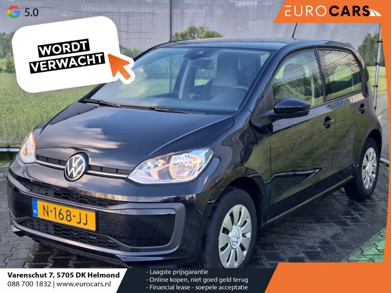 Volkswagen Up! - 1.0 Airco 5-DRS DAB+ Elektr ramen Centr Vergrendeling - AutoWereld.nl