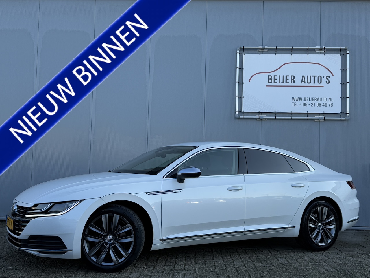 Volkswagen Arteon - 1.5 TSI Elegance Business Automaat LED/Keyless/Carplay - AutoWereld.nl