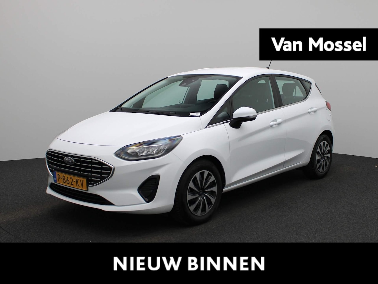 Ford Fiesta - 1.0 EcoBoost Hybrid Titanium | APPLE CARPLAY | LED VERLICHITNG | PARKEERSENSOREN ACHTER | - AutoWereld.nl