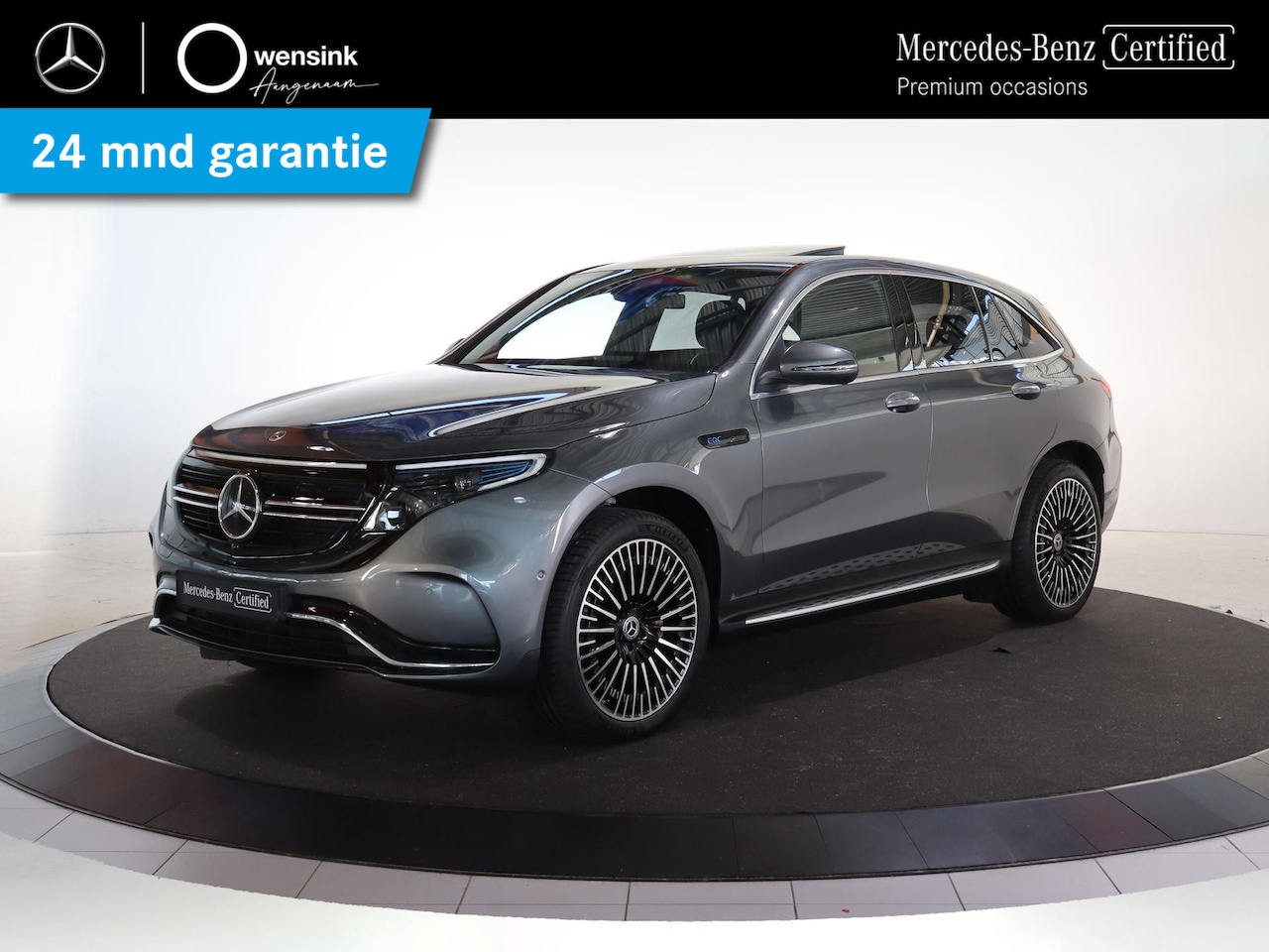 Mercedes-Benz EQC - 400 4MATIC Premium 80 kWh | Schuif/kanteldak | Trekhaak | Rijassistentiepakket | Memory | - AutoWereld.nl