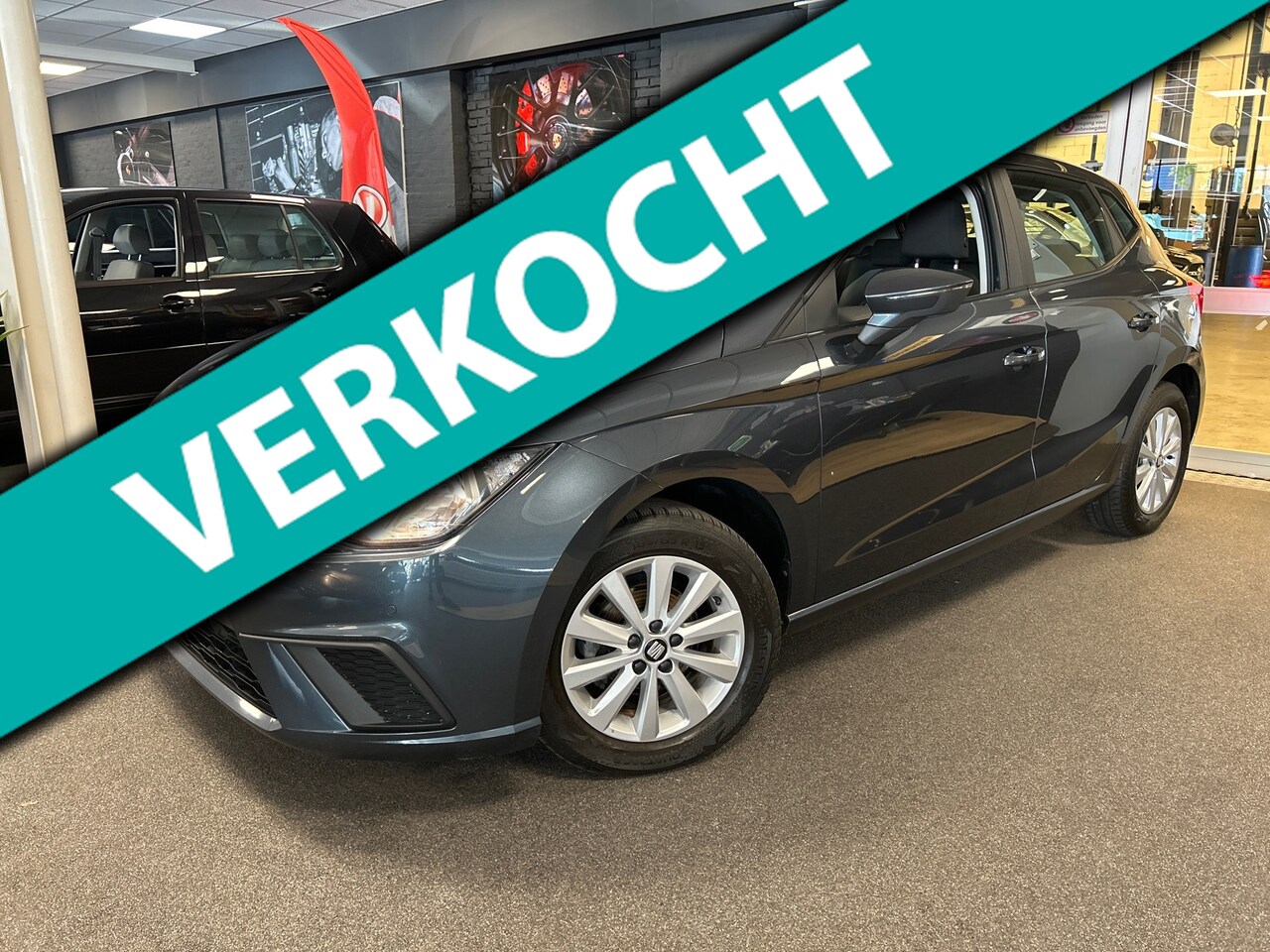 Seat Ibiza - 1.0 TSI Style apple carplay,navi, clima, stoelverw ,camera,cruise, pdc, - AutoWereld.nl