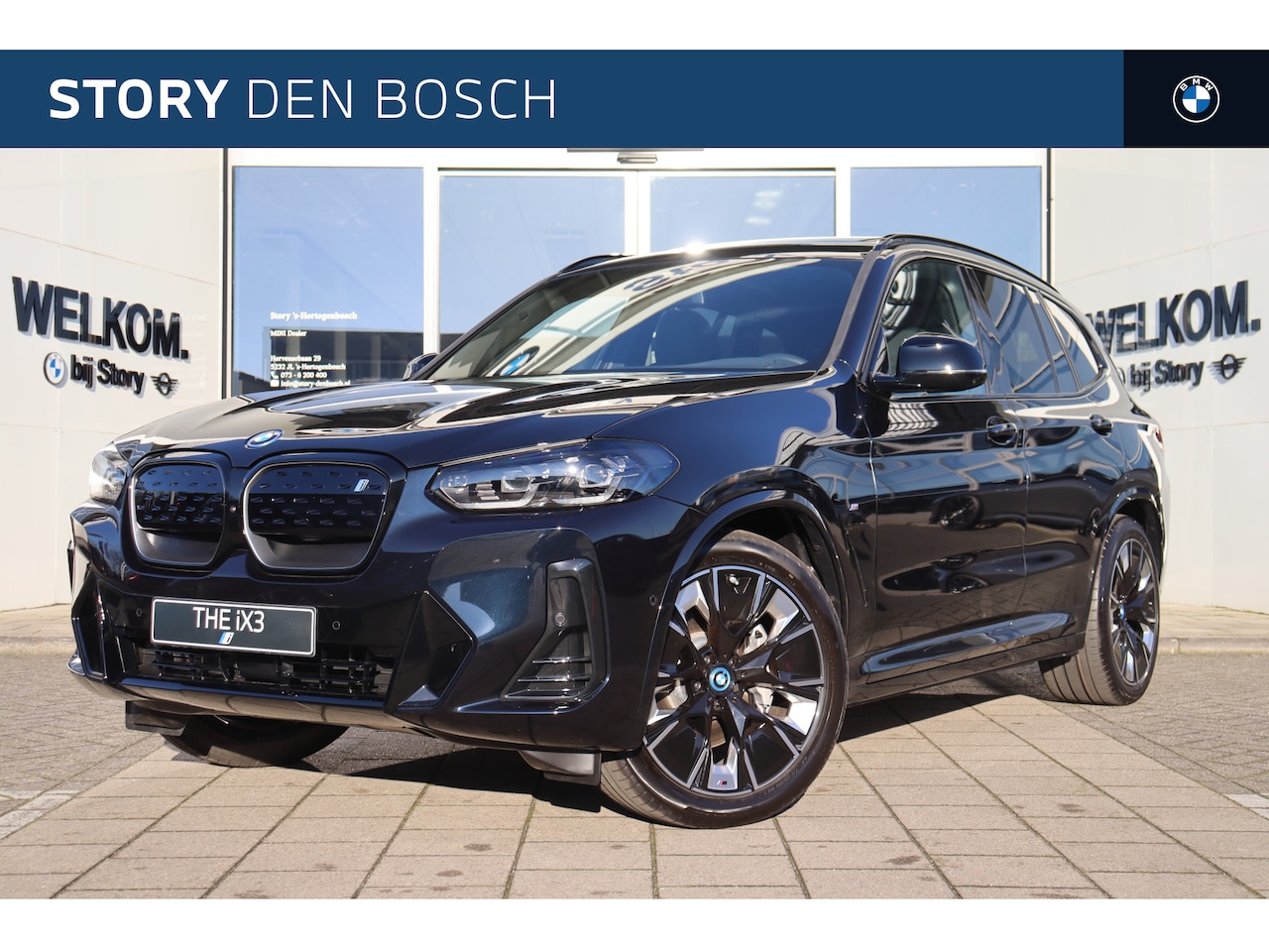 BMW iX3 - High Executive / Trekhaak / Sportstoelen / M Adaptief onderstel / Adaptieve LED / Parking - AutoWereld.nl