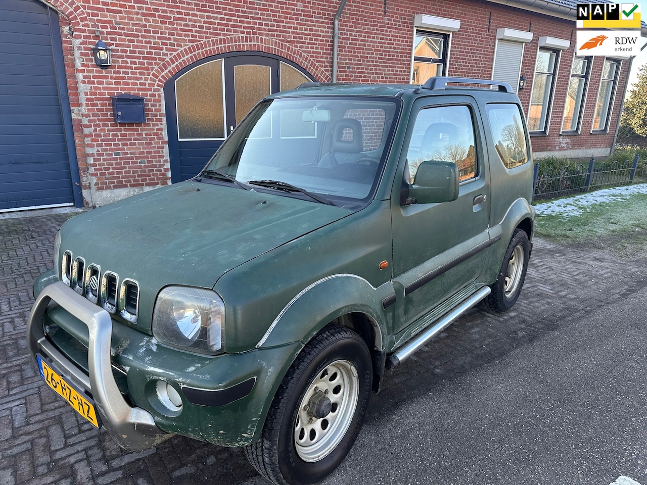 Suzuki Jimny - 1.3 JLX APK 10-01-2026 matgroen - AutoWereld.nl