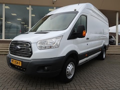 Ford Transit - 470 2.2 156 PK TDCI L4H3 DUBBEL LUCHT + TREKHAAK 3500 KG | CAMERA | STOELVERW