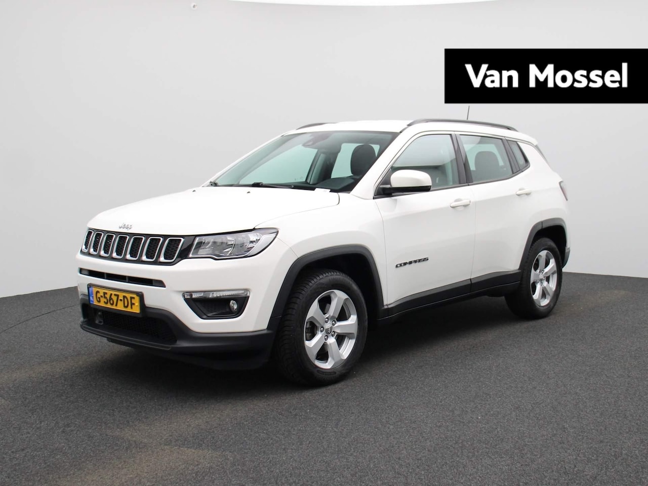 Jeep Compass - 1.4 MultiAir Longitude | HALF - LEDER | ACHTERUITRIJCAMERA | CLIAMTE CONTROL | NAVIGATIE | - AutoWereld.nl