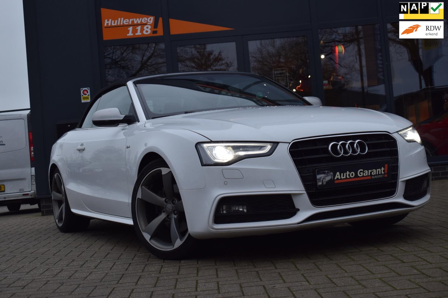 Audi A5 Cabriolet - 1.8 TFSI Pro Line S-Line/DAB+/ROTOR/PDC/XENON/ZEER VOL!! - AutoWereld.nl