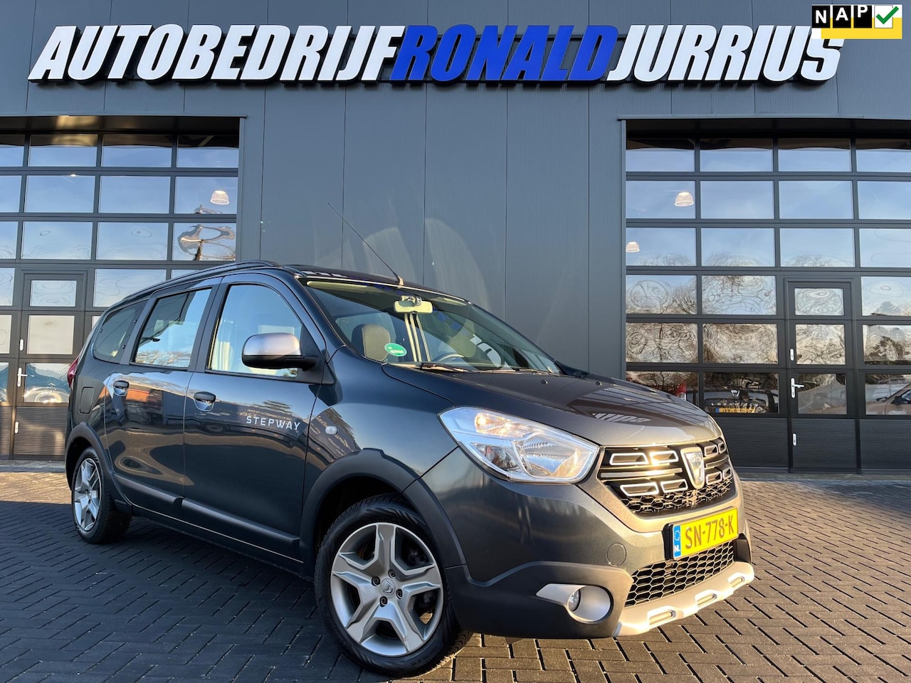 Dacia Lodgy - 1.2 TCe Série Limitée Stepway 7persoons/NL.Auto/Airco/Cruise/Navigatie/All season banden/D - AutoWereld.nl