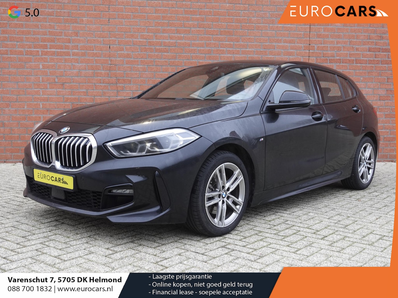 BMW 1-serie - 118i M-Sport Climate control | Stoel verwarming | LED | Sfeer verlichting | Adaptive cruis - AutoWereld.nl