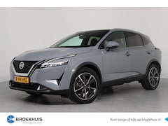 Nissan Qashqai - 1.3 MHEV Xtronic Business Executive | Dealer Onderhouden | Trekhaak | Pano | Navi | 360 Ca